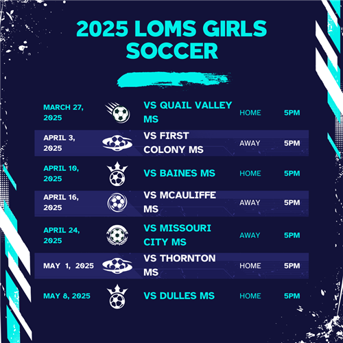  Girls Soccer Schedule
